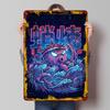Cyberpunk Takoyaki Attack Printed Poster Customized Wall Art Retro Vintage Metal Tin Signs for Decoration Garage Decorations