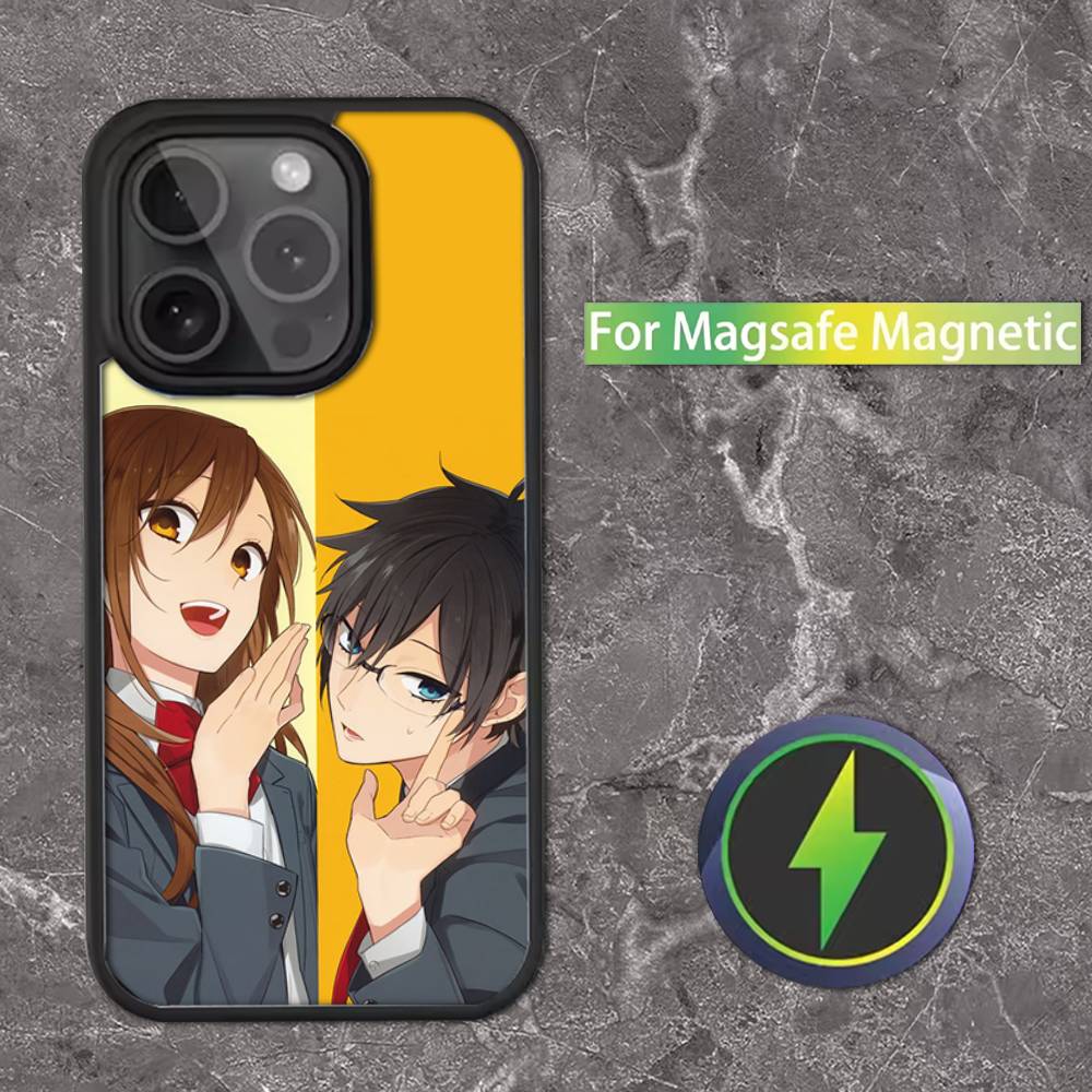 Anime H-Horimiya Phone Case For iPhone 17,16,15,14,13,12,11,Pro,Max,Plus,Mini,SE Magsafe Magnetic Wireless Charging