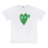Popolare nuova versione giapponese di T-shirt per coppie Kawaku amore uomini e donne con la stessa stampa a maniche corte CDG gioca Baoling
