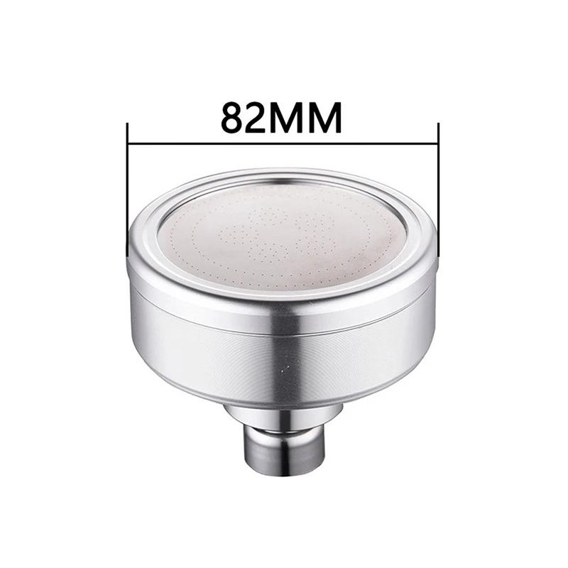 Stainless Steel Shower Head Filter Pressure Booster Water Saving Rainfall Bathroom Shower Sprayer Head Washable Nozzle Supplies