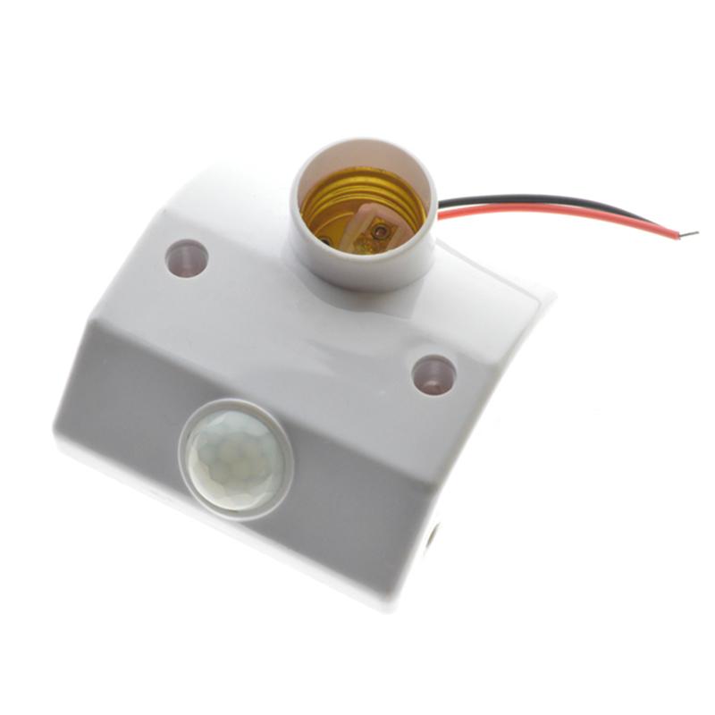 Kolip E27 220V Infrared Motion Sensor Automatic Light Lamp Holder Switch Intelligent Light Base