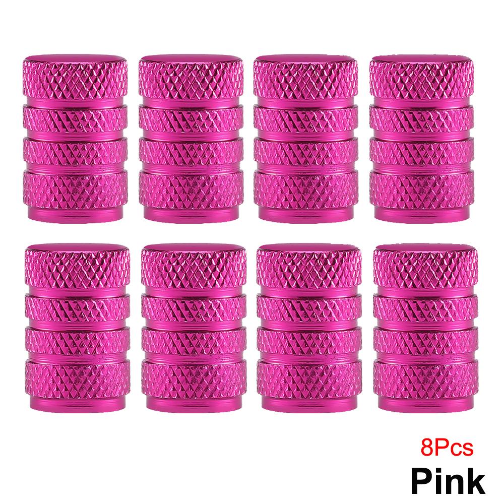 Aluminum Tire Valve Caps, Dustproof Caps, Universal Stem Covers For Cars, Bike And Bicycle, Trucks, Motorcycles Airtight Seal