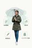 Breathable Mountain Outdoor Typhoon and Rainy Season Women's Raincoat, Windbreaker, Lightweight, Waterproof, Parka, Women's, Hiking, Rainwear, Golf,