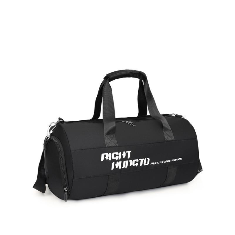 Large Capacity Unisex Travel Bag with Dry/Wet Separation for Sports, Fitness, and Swimming.