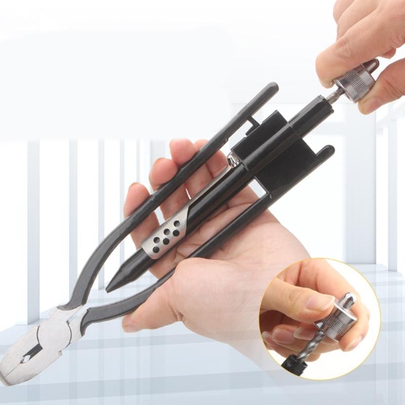 Ergonomic 9 Inch Carbon Steel Pliers Precisions Grip Twisting Plier for Motorcycle Maintenance & Metal Wire Twisting