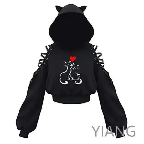 Толстовка с капюшоном M чёрный