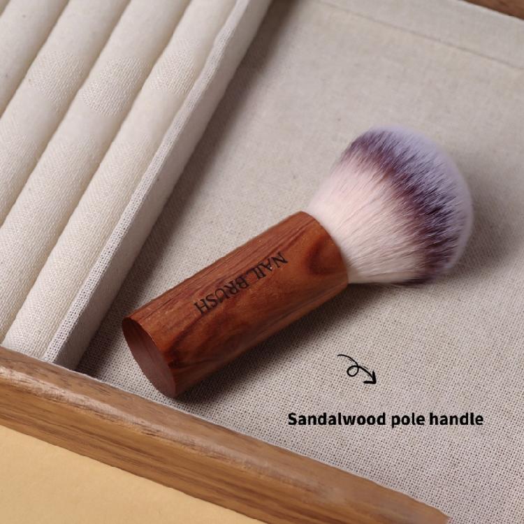 Multifunctional Nails Dust Cleaning Brush With Soft Bristles Loose Powder Brush For Professional And Home Manicure Use