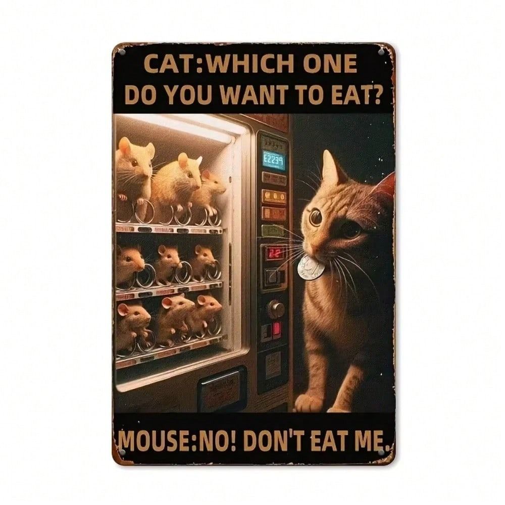 

Vintage Metal Tin Sign 20x30 cm Retro Iron Wall Art Decor for Home Bar Pub Cafe