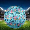 1pc Soccer Ball Pattern Football, Size 5 Soccer Ball Outdoor Athletic Training Ball, Unique Style, Exquisite Holiday Gift