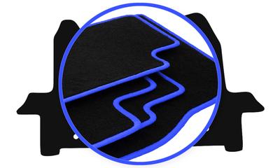 CARLUX-BLUE Car Mats For: Ford Transit Van (2019-)