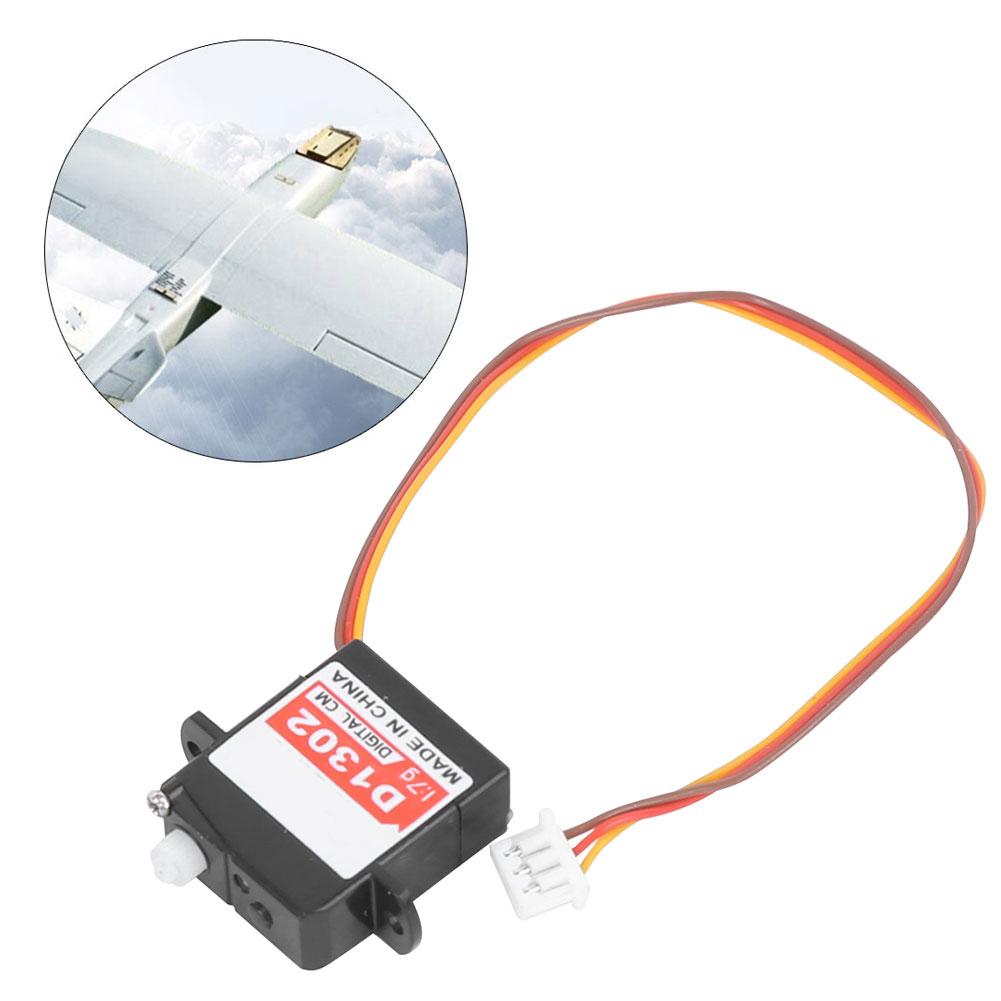 D1302 Micro Mini Digital Servo Spare Parts Accessory for Fixed Wing Aircraft ModelJS1.25 Plug