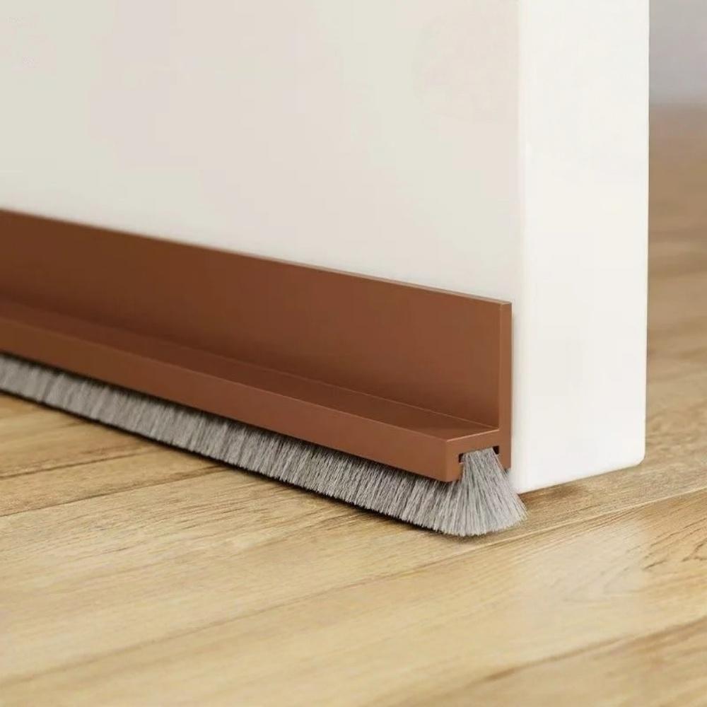 

1pc 1mX3cm Door Stoppers, Door Sweeps, and Sealing Strips for Both Exterior and Interior Doors, Upgraded Brush Sealing Strips 1m