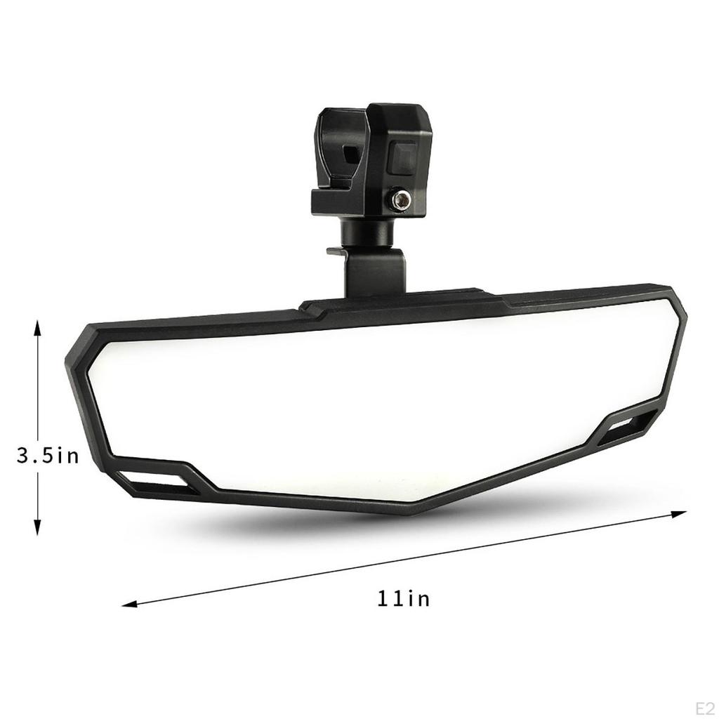 UTV Mirror Replace Accessories Easy to Use for 3cm 4.5cm Round Roll Cage Wear Resistant Center