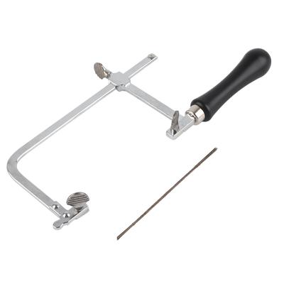 Ayarlanabilir Testere Yayı Ushape Demir Testeresi DIY El Aletleri 12 Adet Spiral Testere Bıçakları (Testere Yayı+Testere Bıçakları)