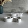 Eternal Love Candle Cup Concrete Cement Molds you and me Ornament Aromatherapy Gypsum Plaster Mould Candle Holder Silicone Mold