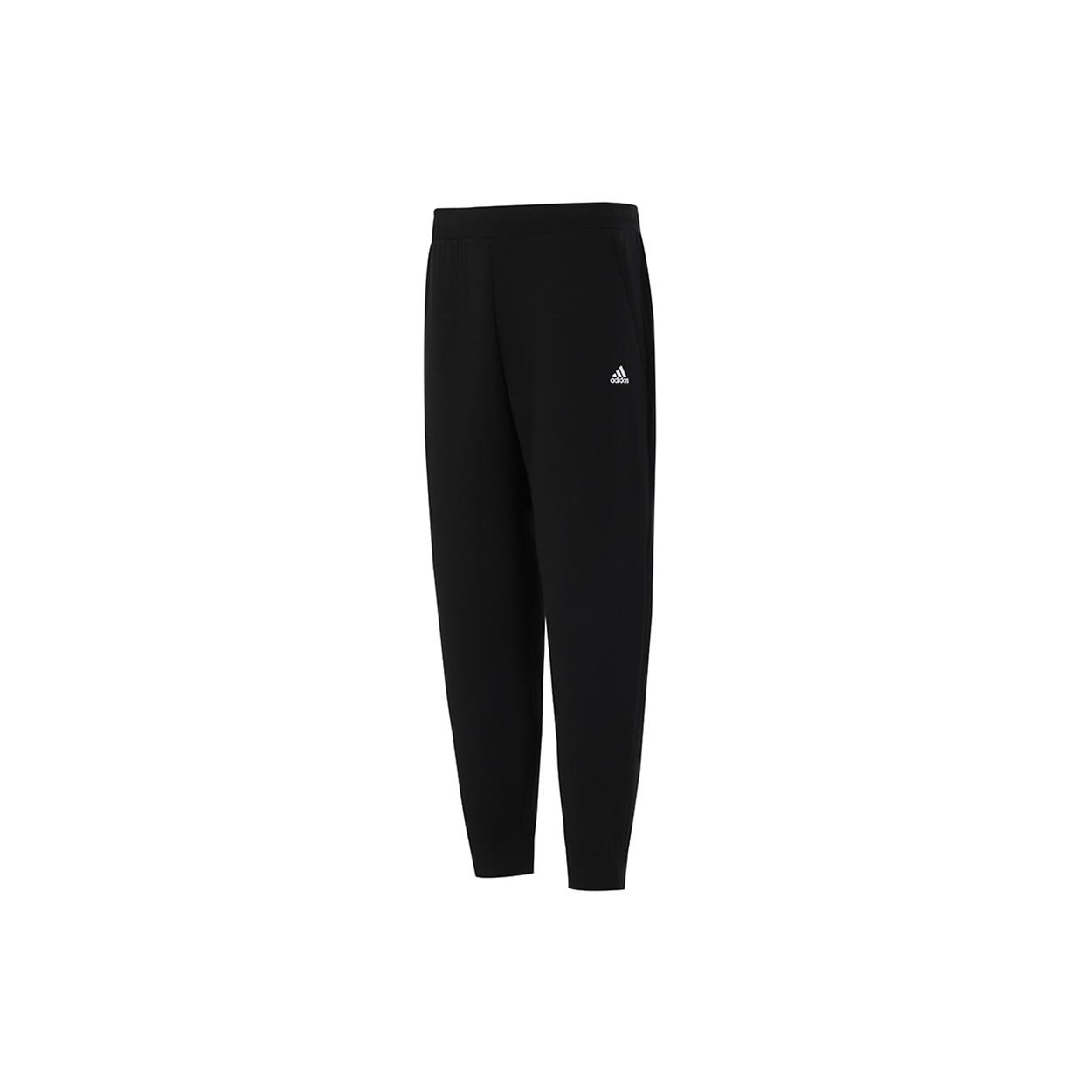 Мужские вязаные спортивные штаны Adidas Черные Умеренно зауженные H39314 L