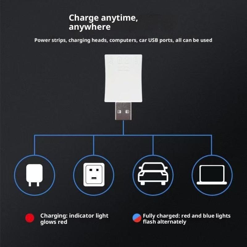 CR425 Rechargeable Fishing Float Battery Kit USB Charger Included 300 Reusable Cycles Cost-Effective Fishing Accessory