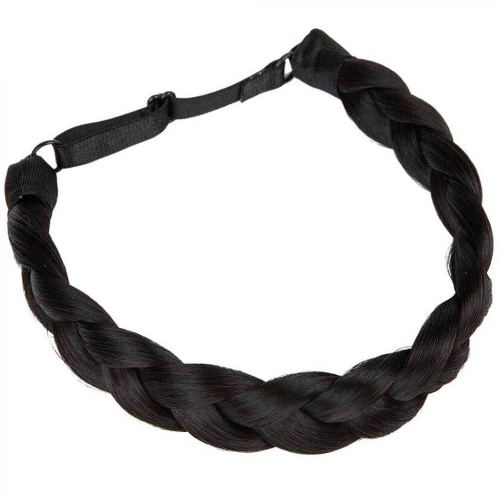 Adjustable Braided Hairband Headband for Effortless Stylish Hairstyles Hair Accesories Headwear for Weddings and Parties