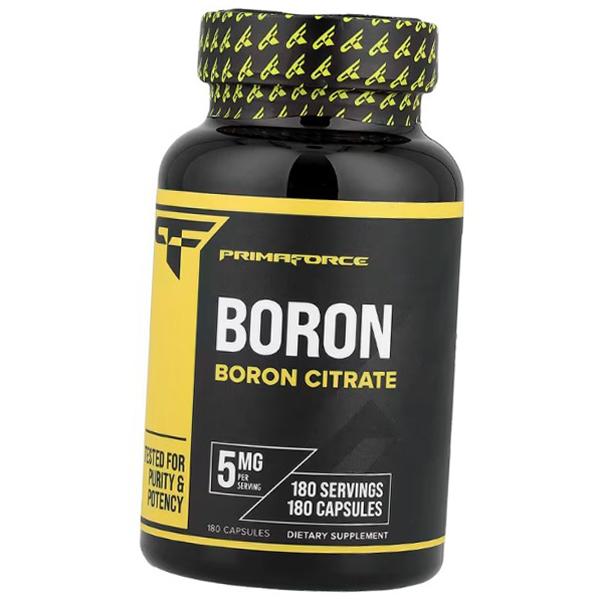 Бор Цитрат, Boron 5, PrimaForce  180капс (36107003)