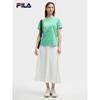 FILA Women's Knitted Short Sleeve Round Neck T-Shirt
