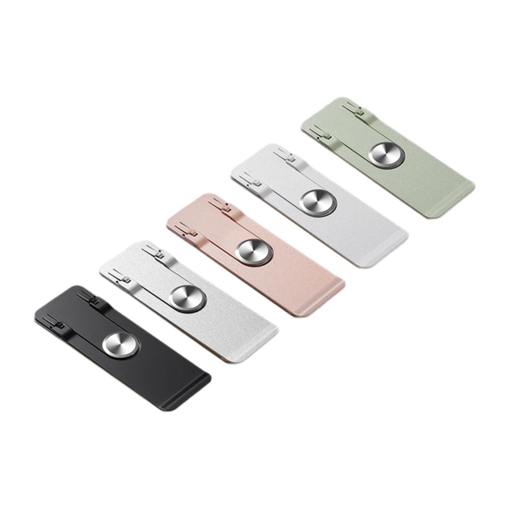 Universal Phone Holder Bracket Phone Pad Back Sticker 14 Stand Phone Foldable 13 Desktop Alloy S2U9
