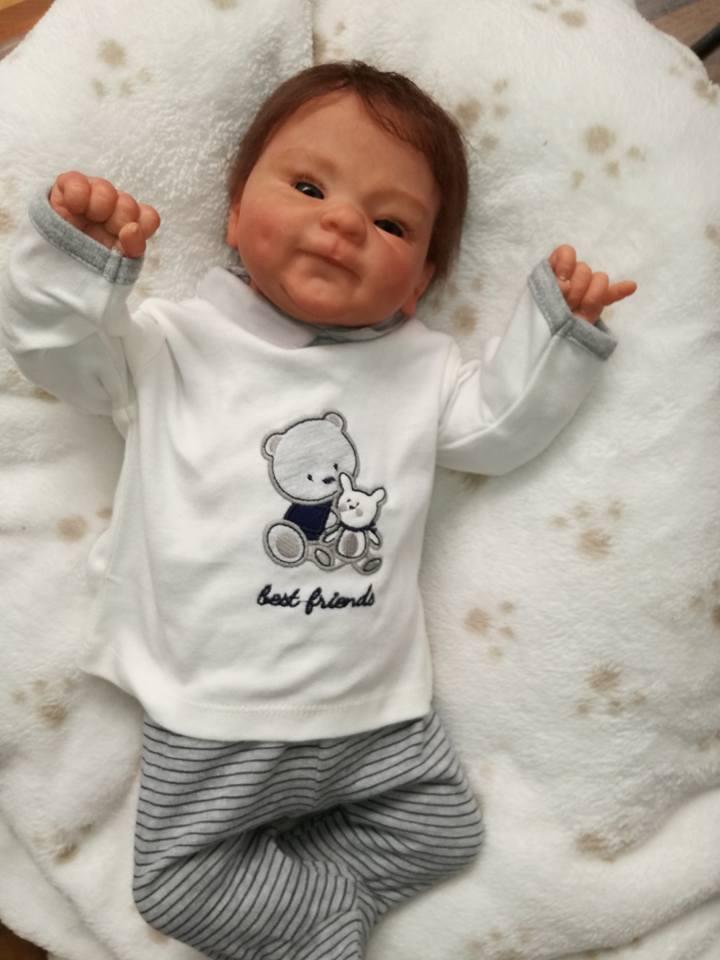 49cm Lifelike Reborn Baby Doll COCOMALU 49cm