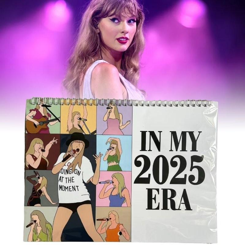 Swift Music Taylor Lyrics 2025 Calendar Desktop Living Room Decoration Bedroom