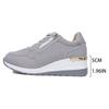 Fashion Lightweight Wedge Sports Shoes for Women 2025 Autumn Fashion Platform Sneakers Woman Non Slip Lace Up Comfortable Walking Shoes
