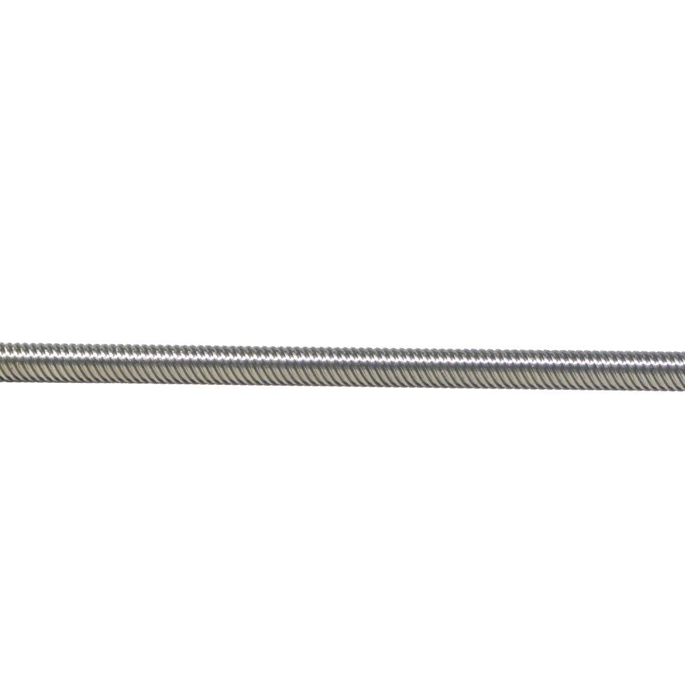 Link CNC 304 Stainless Steel T10 Trapezoidal Lead Screw, 2mm Pitch, 14mm Lead
