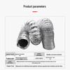 Flexible Aluminum Foil PVC Ventilation Duct