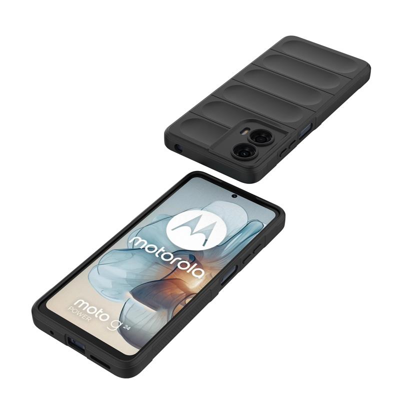 Silikon Matt Handyhülle Für Motorola Moto G24 Power 4G Hülle Abdeckung Für Moto G24 Power 4G Stoßfest Funda Rückseite
