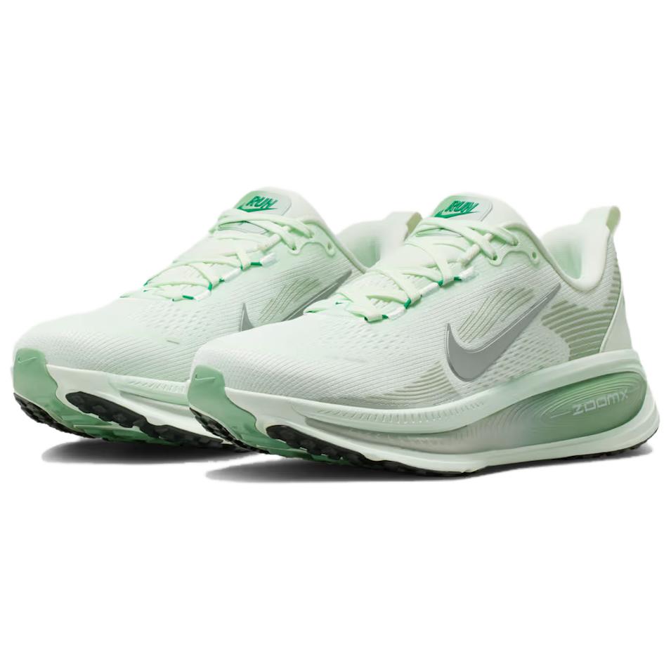 Nike Vomero 18 Barely Green Steam Women Sneakers White Light-Silver Metallic-Silver HM6804-300