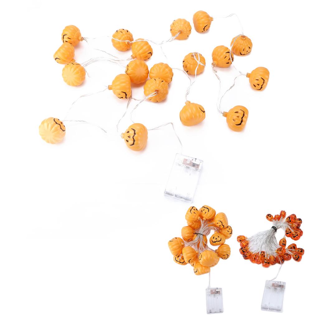 Pumpkin Lights String Halloween LED Decoration Holiday Decorative Lantern for Indoor Indoor