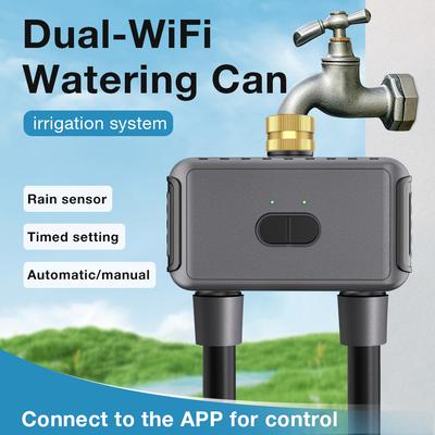 Tuya Smart WIFI Automatyczny Timer Wodny Zawór Zraszacza Inteligentny System Nawadniania Opóźnienie Deszczu Obsługa Alexa Google Smart Life