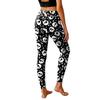 Halloween Carnival Night New Cartoon Skull Spoof Pattern Slim Fitness Sports Leggings 1
