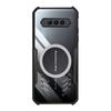 Magnetische Hülle ist geeignet für Xiaomi Black Shark 5 4S 4 3S 3 Pro Handyhülle, Acryl hohe Transparenz und stoßfeste Schutzhülle.