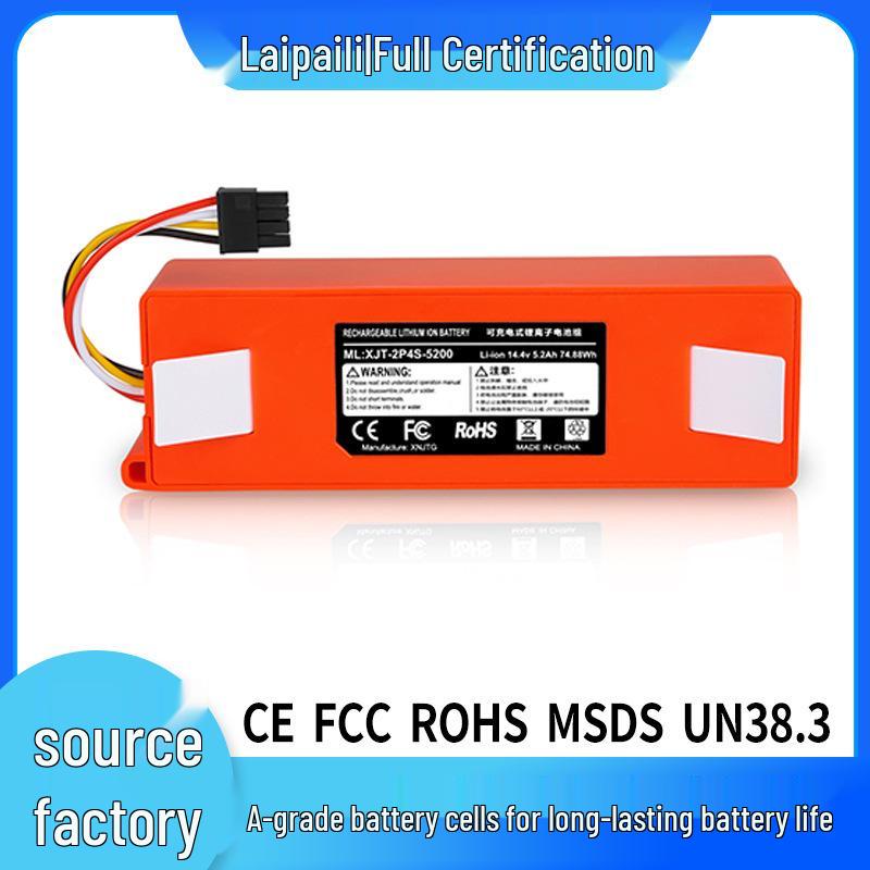 

Compatible Battery for Xiaomi Stone Robot Vacuum Cleaner 14.4V - Mijia 1st Gen 4400mAh