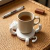 Posavasos de Gato Impreso en 3D Divertido Lindo Soporte para Tazas de Gato para Bebidas Barra Mesa de Cocina Decoración de Fiesta Regalos de Cumpleaños para Amantes de los Gatos