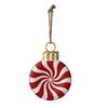 Metal Christmas Ornament Iron Gift Box/Candy/Drum Hanging Decorations for Christmas Tree Holiday Party Decor