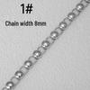 Handmade DIY Stainless Steel Necklace Bracelet Clavicle Chain Accessories
