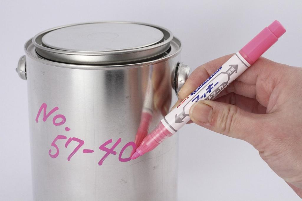 Zebra Maki Paint Extra Fine Marker, Point, White, P-YYTS20-W