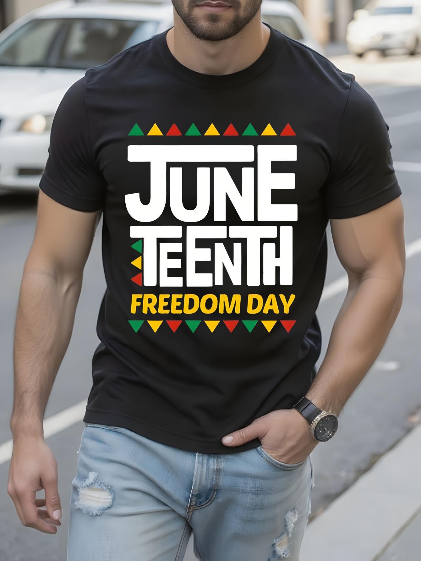Juneteenth Freedom Day Tshirt Bold Juneteenth Freedom Day... S