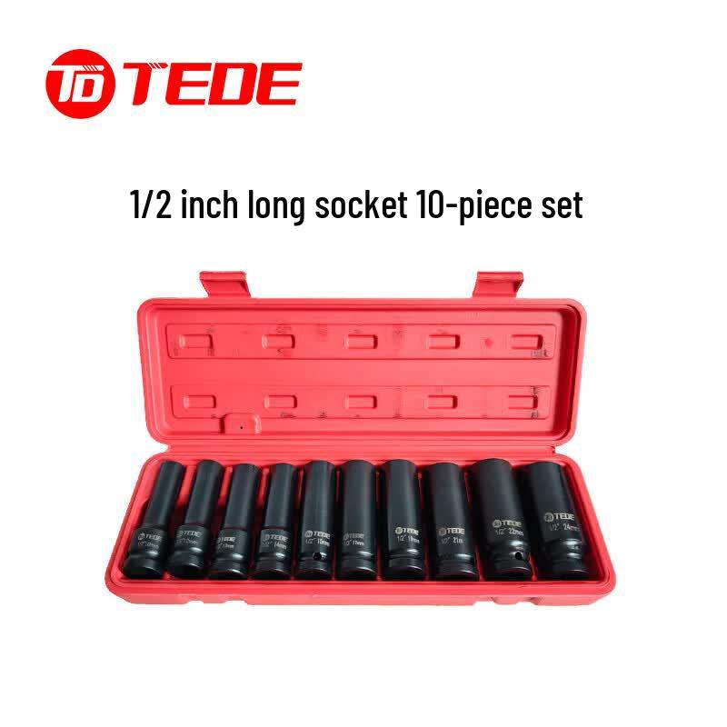 TEDE YD-610 10-Piece Electric Wrench Socket Set