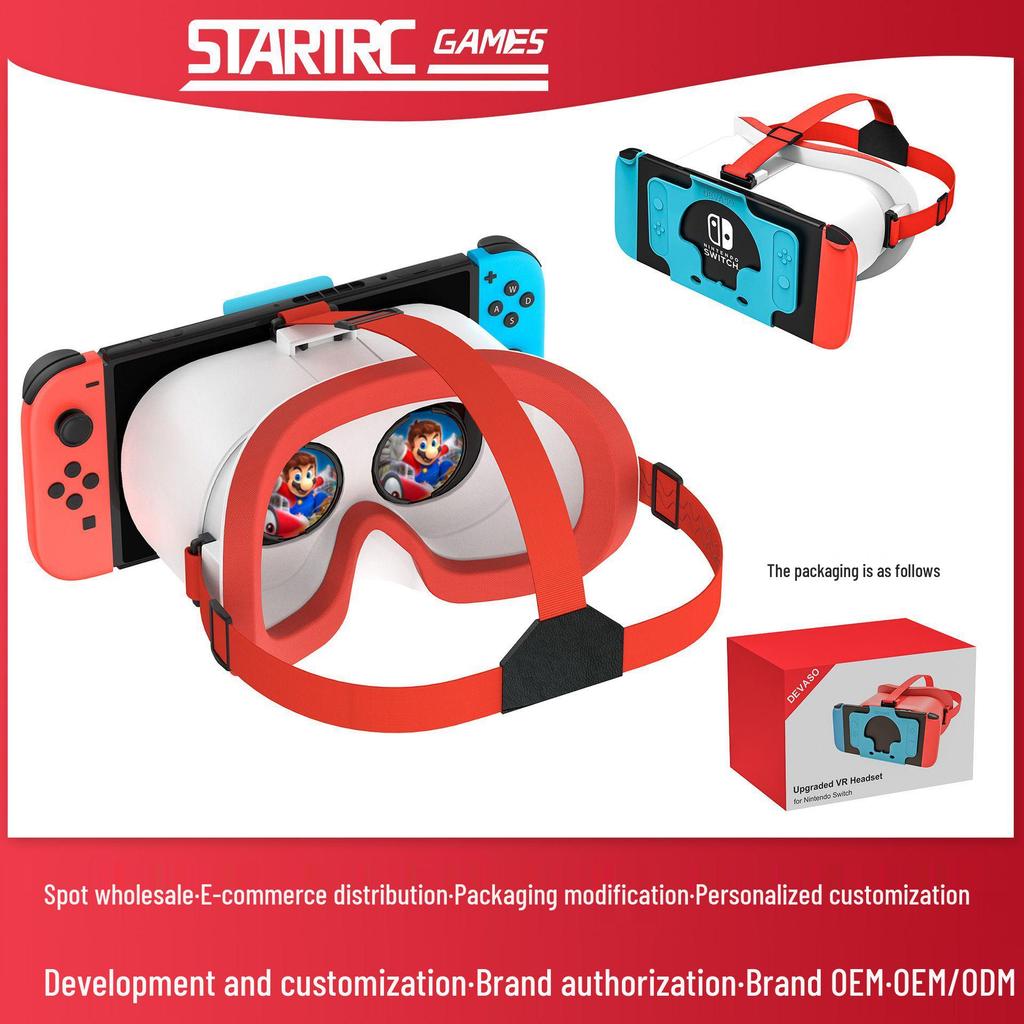 In Stock: Nintendo Switch 2 VR Glasses - HD 3D Headset, Christmas Gift, Game Console Accessory