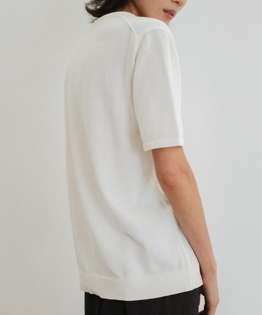 Beullaengkeulumumeon Over Half Knit_Ivory
