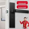 HOTUN Aluminum Alloy Bathroom Door Lock Handle