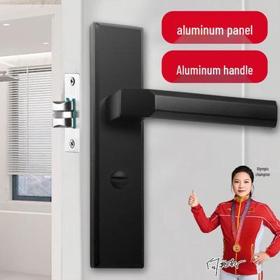 HOTUN Aluminum Alloy Bathroom Door Lock Handle