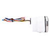 52mm 2 Zoll Auto 6000 U/min Drehzahlmesser mit Betriebsstundenzähler 7-farbige Hintergrundbeleuchtung RPM-Messgerät-Kit für LKW Traktor Auto Wohnmobil Boot