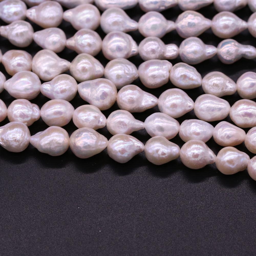 1String, Natural Freshwater Pearls, 7-9mm Little Tail Shape Pearl Beads for Jewelry Making DIY Crafts, Wedding Gifts for Women, 36cm
