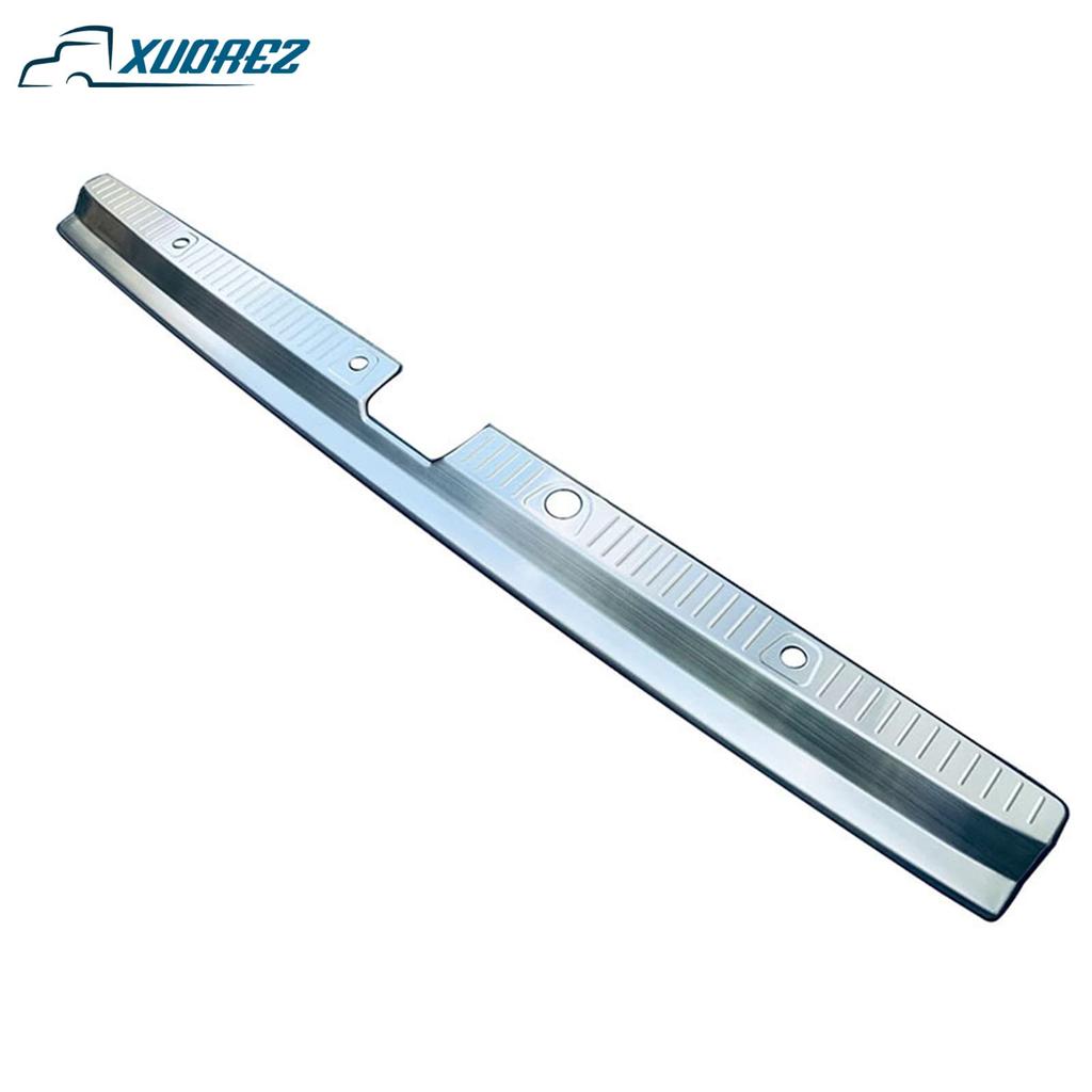 XUDREZ Stainless Steel Rear Bumper Garnish Luggage Step Guard Scarf Plate for Daihatsu New Atrai Interior Custom Parts Cover, S700V/S710V,